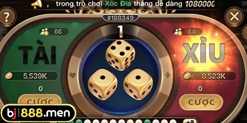 Luật chơi xóc đĩa cơ bản